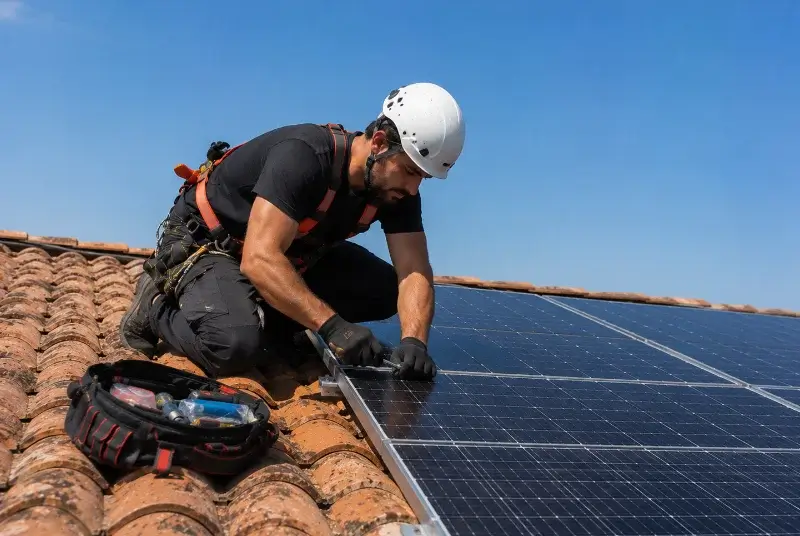 Maintenance et monitoring de panneaux solaires à Fayence