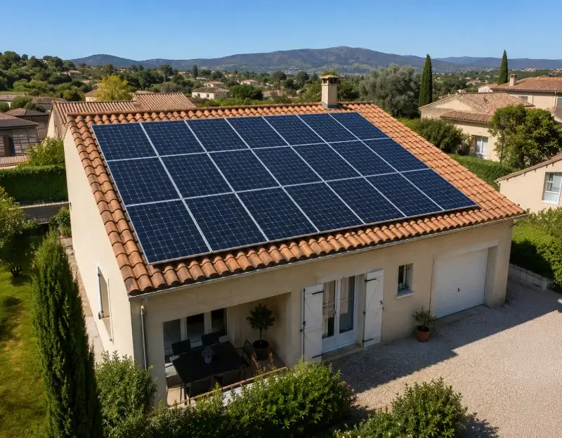 Prime à l'autoconsommation panneaux solaires Fayence — aide financière de l'État